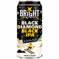 Bright Brewery Black Diamond Black IPA Can 440ml