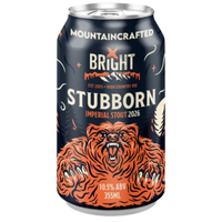 Bright Brewery Stubborn 2026 Imperial Stout Can 355ml
