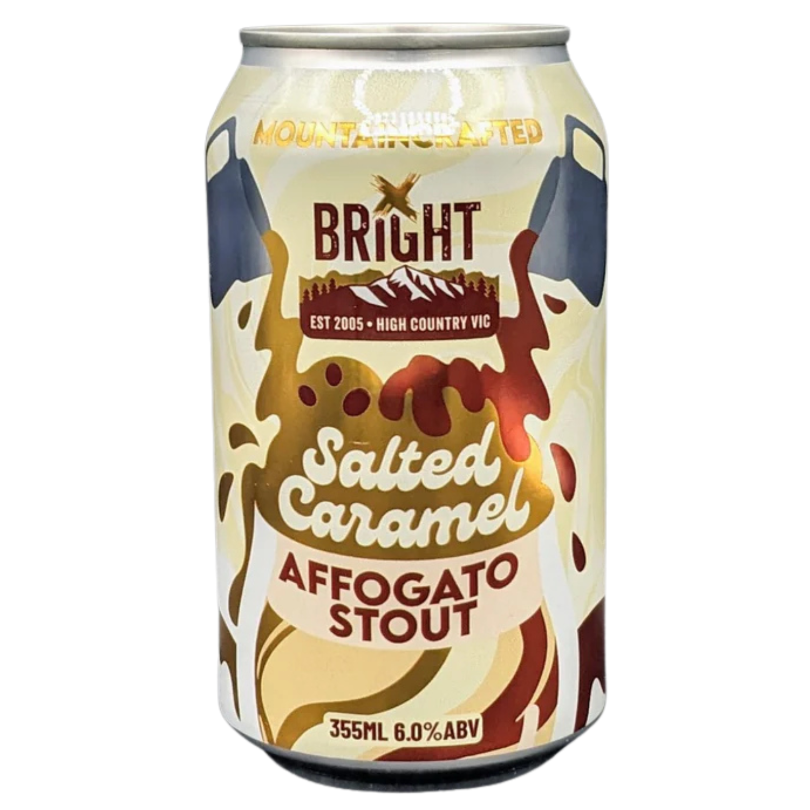 Bright Salted Caramel Affogato Stout Can 355ml
