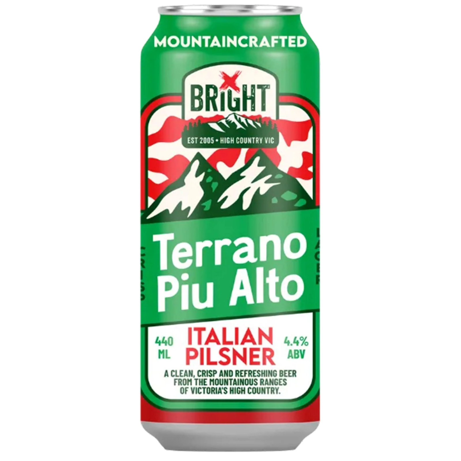 Bright Terrano Piu Alto Italian Pilsner Can 440ml