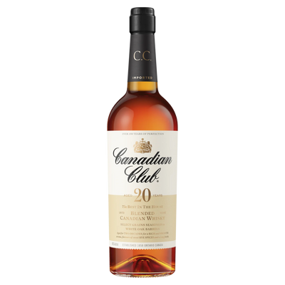 CANADIAN CLUB 20YO BLENDED CANADIAN WHISKY 750ML