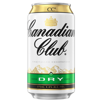 CANADIAN CLUB & DRY CAN 375ML