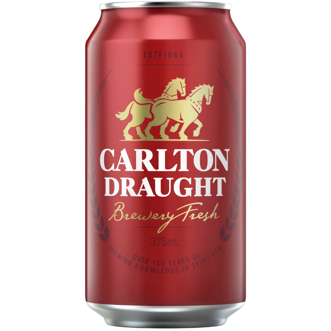 CARLTON DRAUGHT CAN 375ML