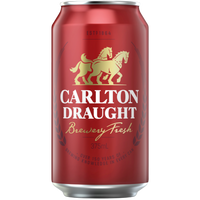 CARLTON DRAUGHT CAN 375ML