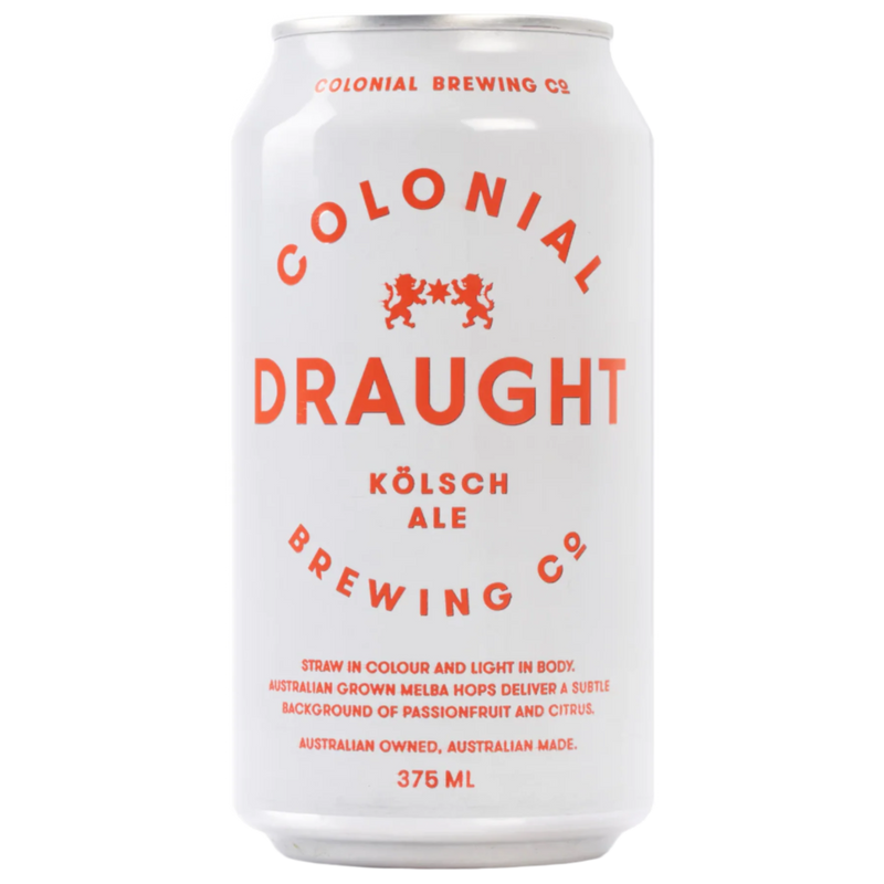 CBCO DRAUGHT KOLSCH ALE CAN 375ML