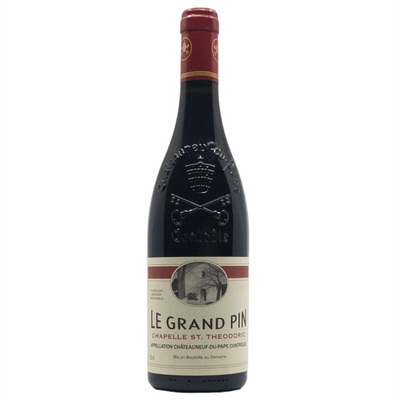 CHAPELLE ST THEODORIC LE GRAND PIN CHATEAUNEUF DU PAPE ROUGUE 2018 750ML