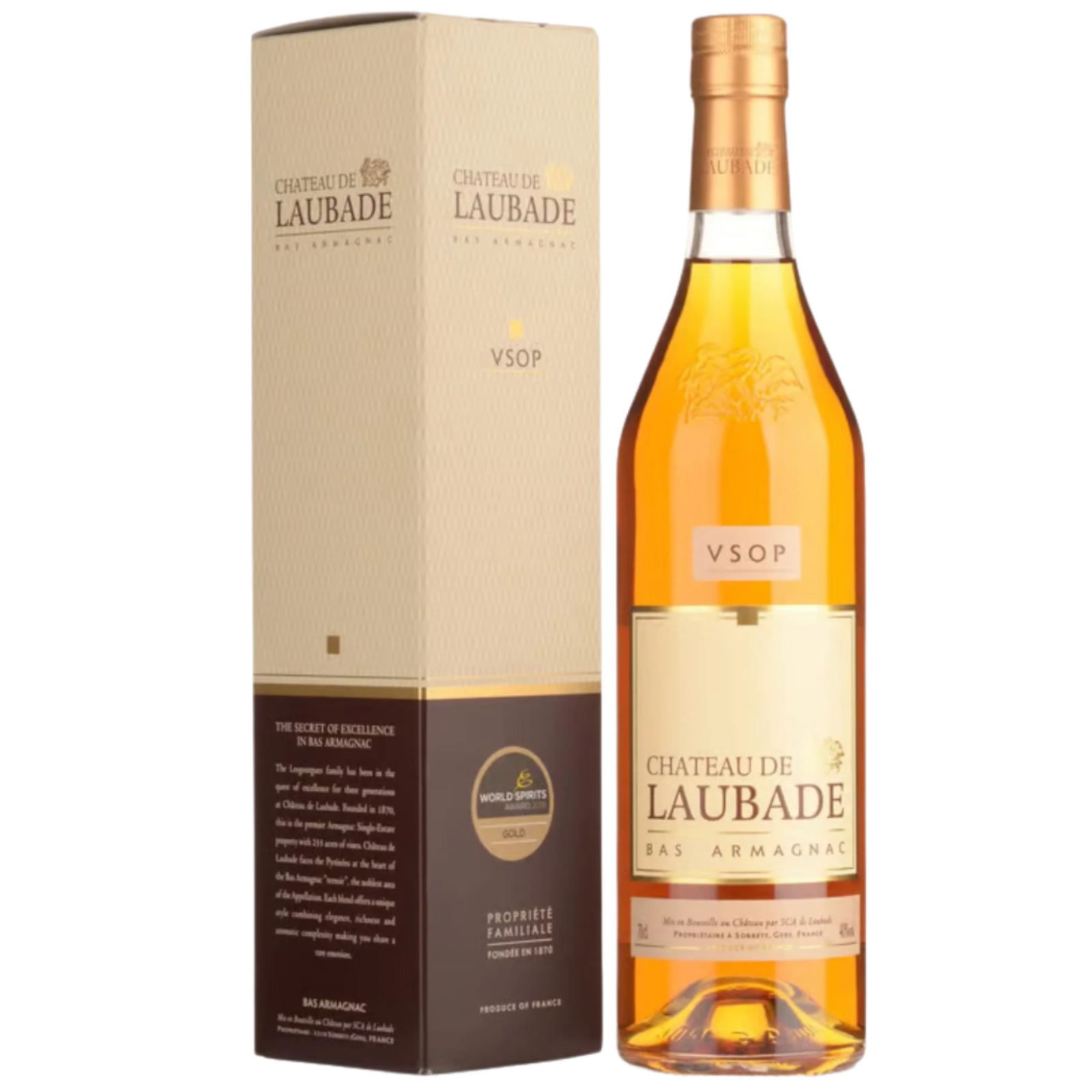 CHATEAU DE LAUBADE BAS ARMAGNAC VSOP 700ML
