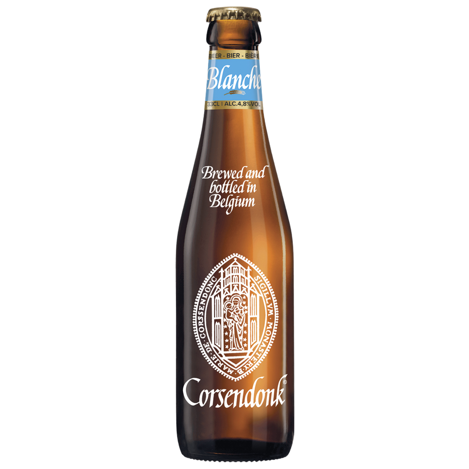 CORSENDONK BLANCHE BOTTLE 330ML