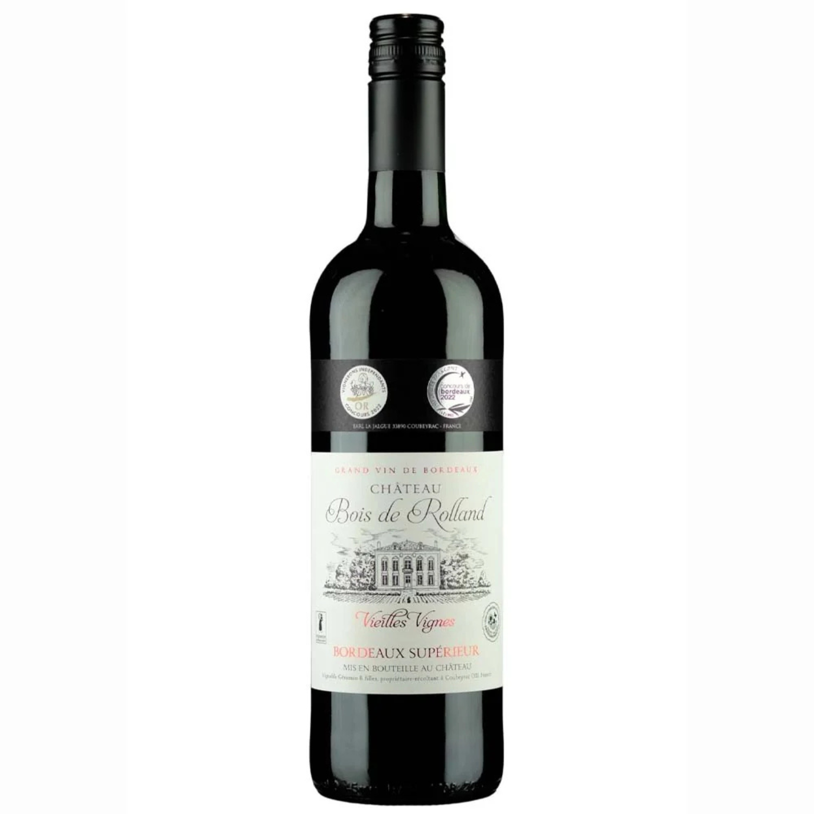 Chateau Bois de Rolland Vieilles Vignes Bordeaux Superieur 2020 750ml