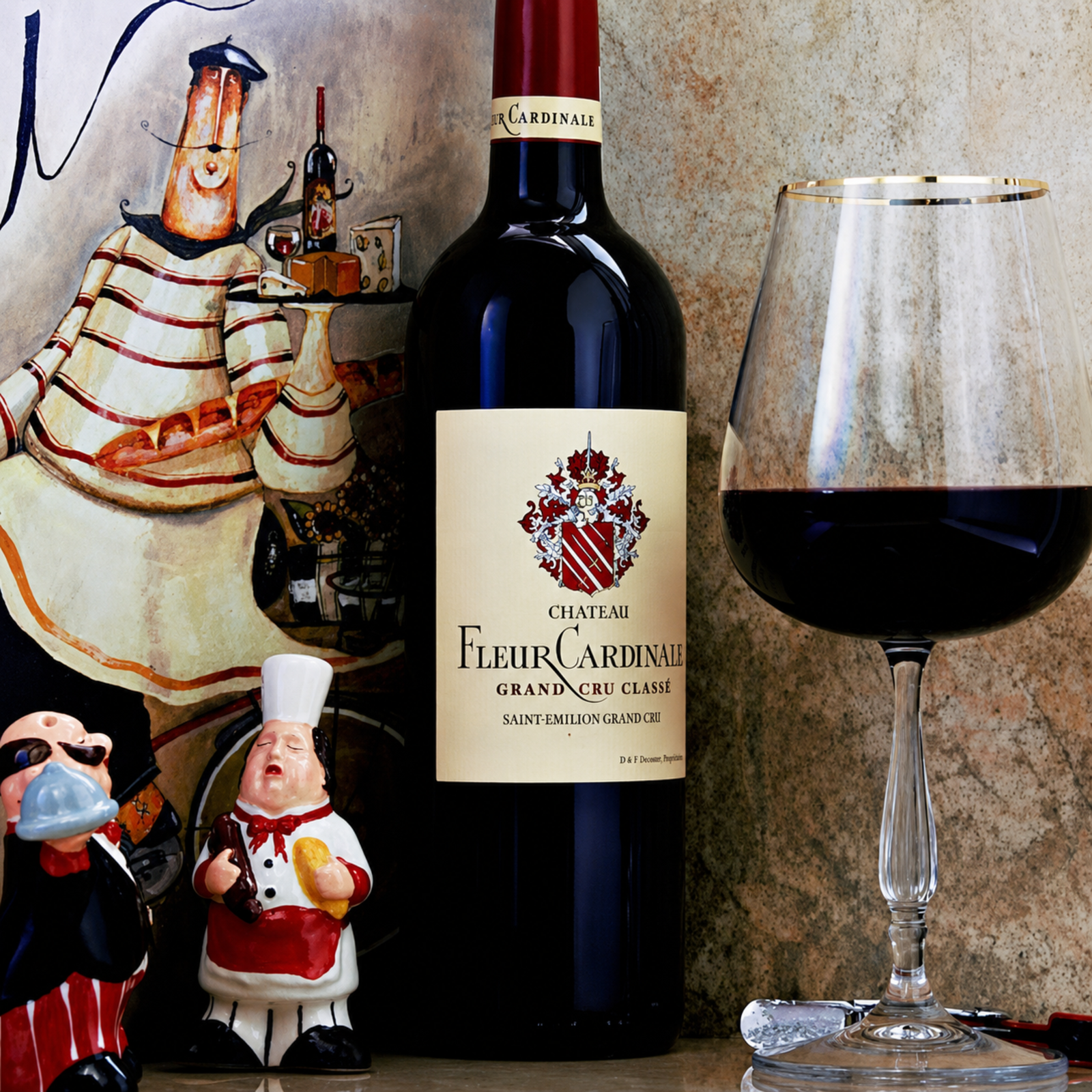 Chateau Fleur Cardinale Saint Emillion Grand Cru Classe 2018 750ml