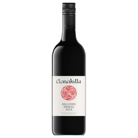 Clonakilla Hilltops Shiraz 2024 wine bottle on a white background