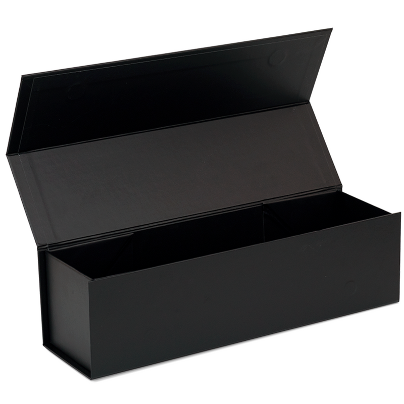 GIFT BOX BLACK SINGLE MAGNETIC CLOSING LID