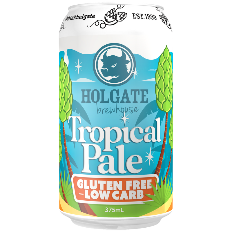 HOLGATE GLUTEN FREE TROPICAL PALE CAN 375ML