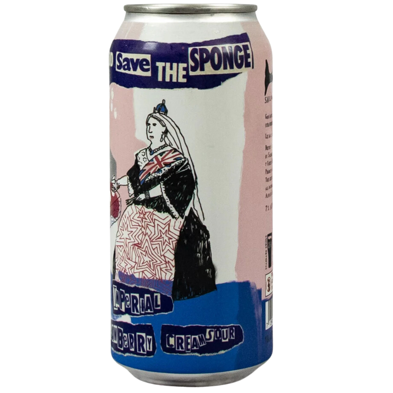 SAILORS GRAVE GOD SAVE THE SPONGE SOUR CAN 440ML