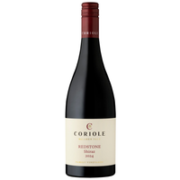 Coriole Redstone Shiraz 2024 wine bottle on a white background