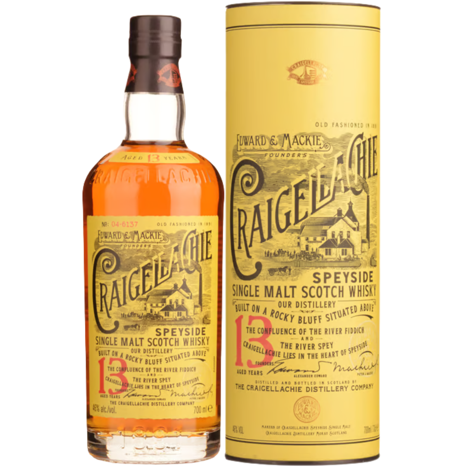Craigellachie 13 YO Single Malt Scotch Whisky 700ml