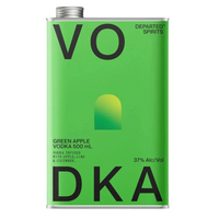 DEPARTED SPIRITS GREEN APPLE VODKA 500ML