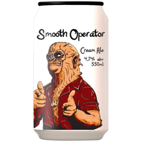 DOUBLE VISION SMOOTH OPERATOR CREAM ALE CAN 330ML