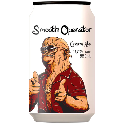 DOUBLE VISION SMOOTH OPERATOR CREAM ALE CAN 330ML