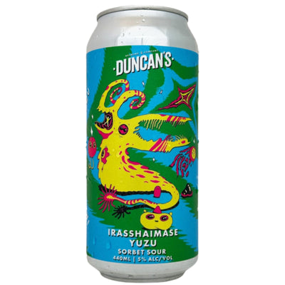 DUNCAN'S IRASSHAIMASE YUZU SORBET SOUR CAN 440ML