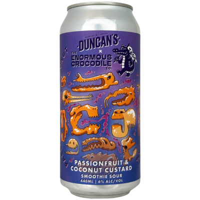 DUNCAN'S PASSIONFRUIT & COCONUT CUSTARD SMOOTHIE SOUR CAN 440ML