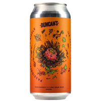 DUNCAN'S PASSIONFRUIT & LIME RIPPLE ICE CREAM SOUR CAN 440ML