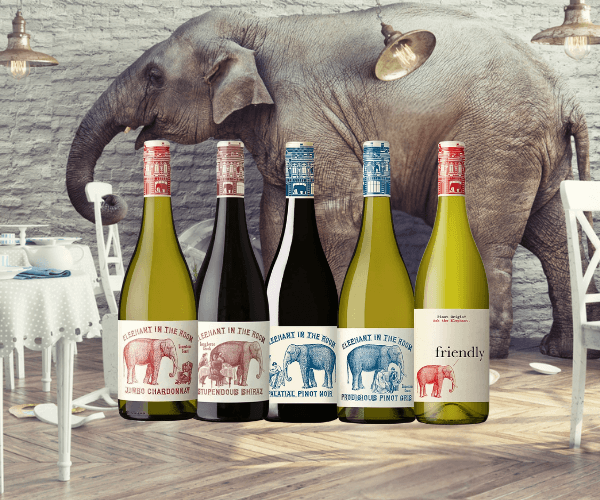 ELEPAHNT IN THE ROOM WINES