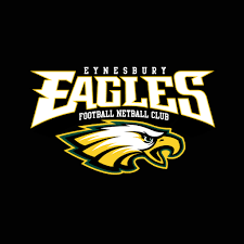 Eynesbury Eagles football club logo 