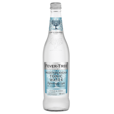 FEVER TREE LIGHT MEDITERRANEAN TONIC WATER 500ML