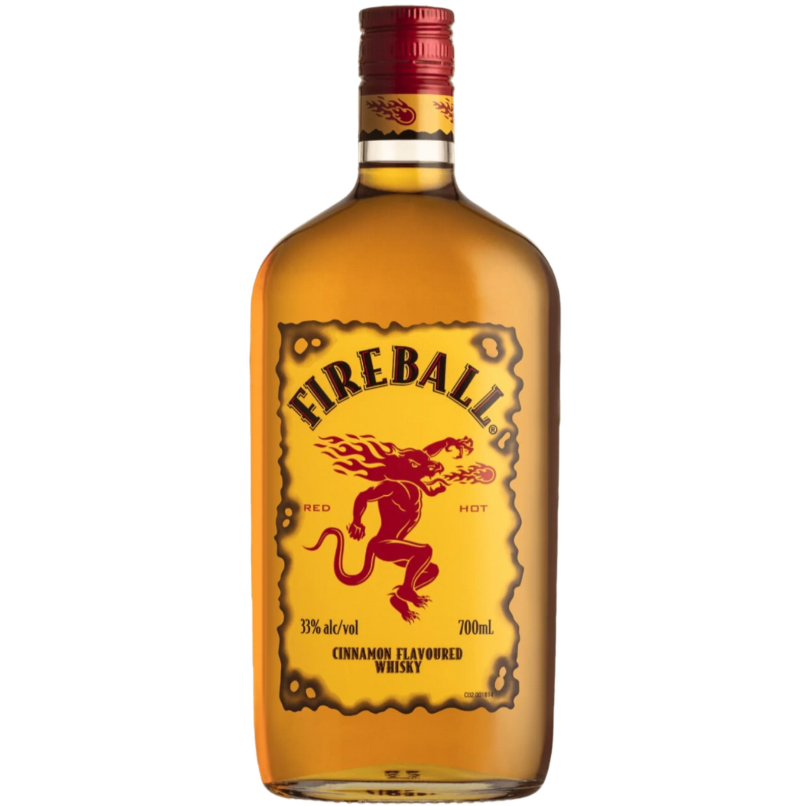 FIREBALL CINNAMON FLAVOURED WHISKY 700ML
