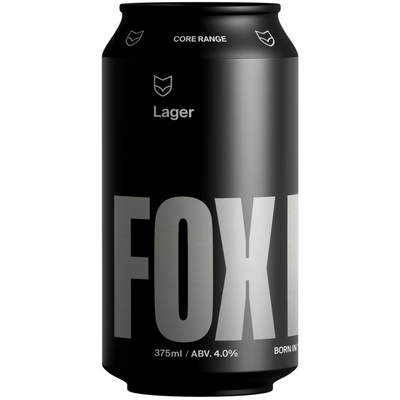 FOX FRIDAY LAGER CAN 375ML