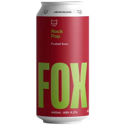 FOX FRIDAY ROCK POP FRUITED SOUR CAN 440ML