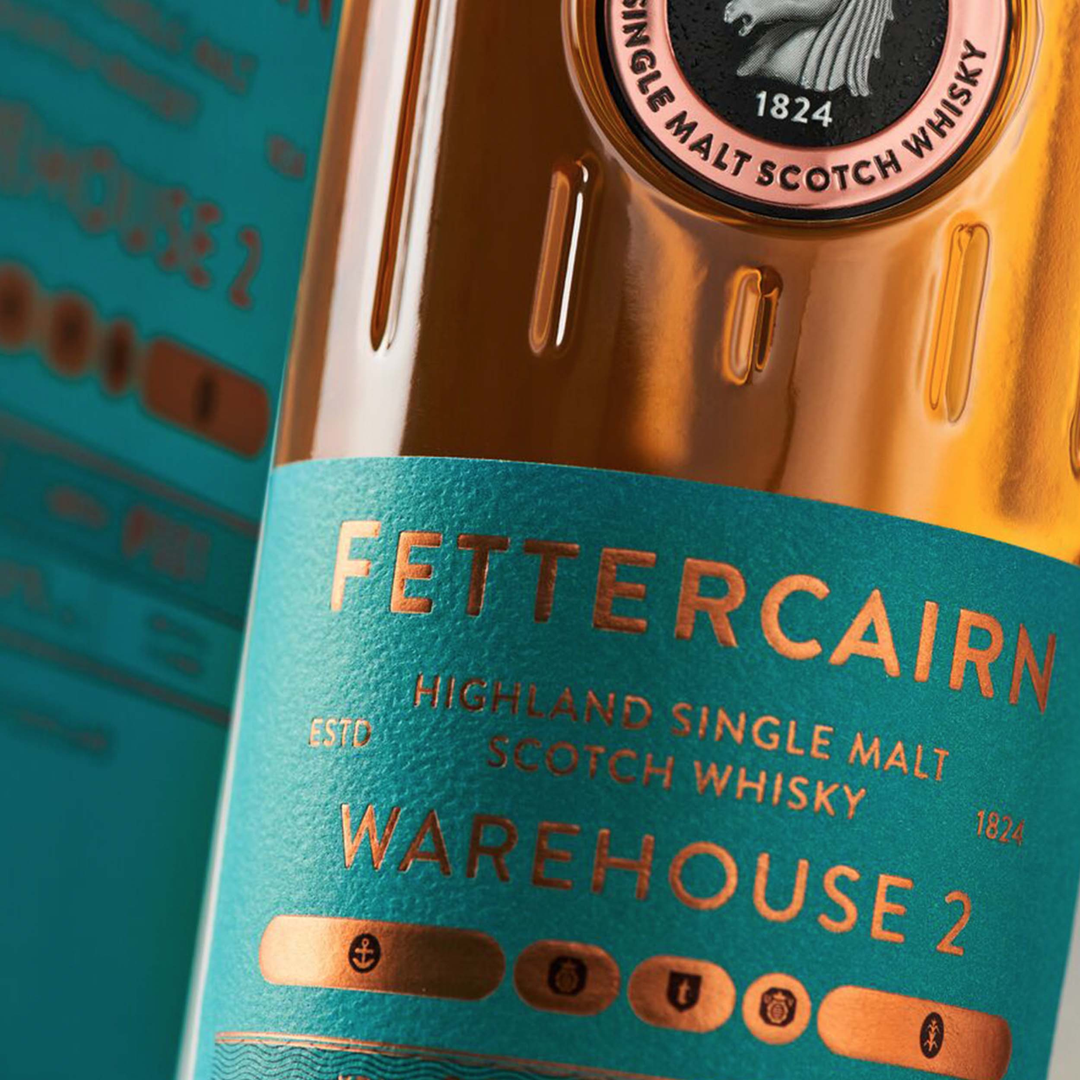 Fettercain Warehouse 2 Batch 3 Single Malt Scotch Whisky label 