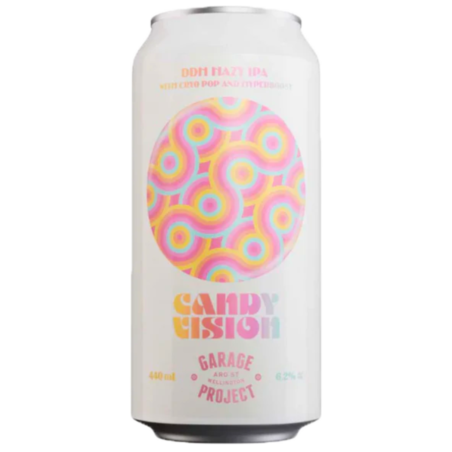 GARAGE PROJECT CANDY VISION DDH HAZY IPA CAN 440ML