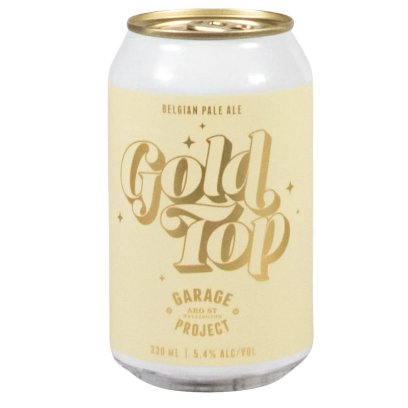 GARAGE PROJECT GOLD TOP BELGIAN PALE ALE CAN 330ML