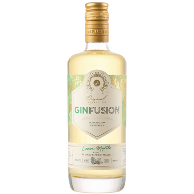 GINFUSION LEMON MYRTLE WIYH ELDERFLOWER 500ML