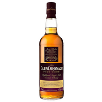 GLENDRONACH PORT WOOD SINGLE MALT SCOTCH WHISKY  700ML