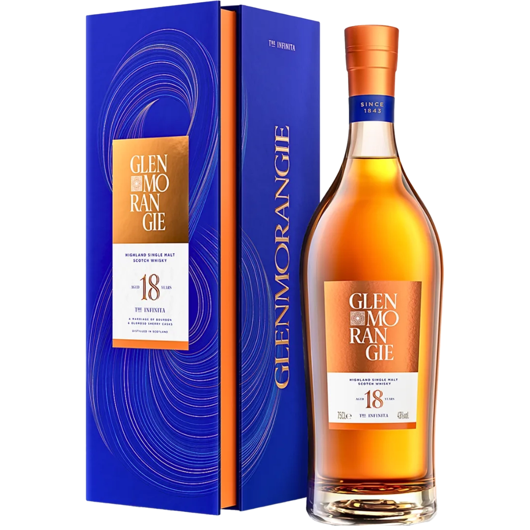 GLENMORANGIE EXTREMELY RARE 18YO SINGLE MALT SCOTCH WHISKY 700ML