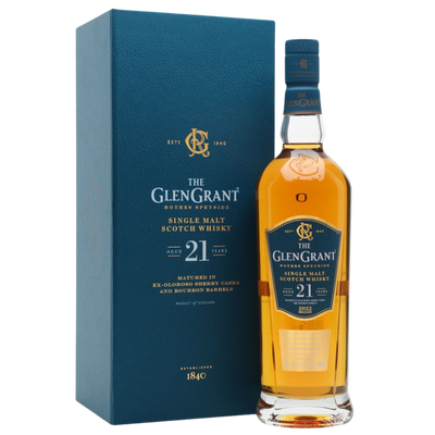 GLEN GRANT SINGLE MALT SCOTCH WHISKY 21Y0 700ML