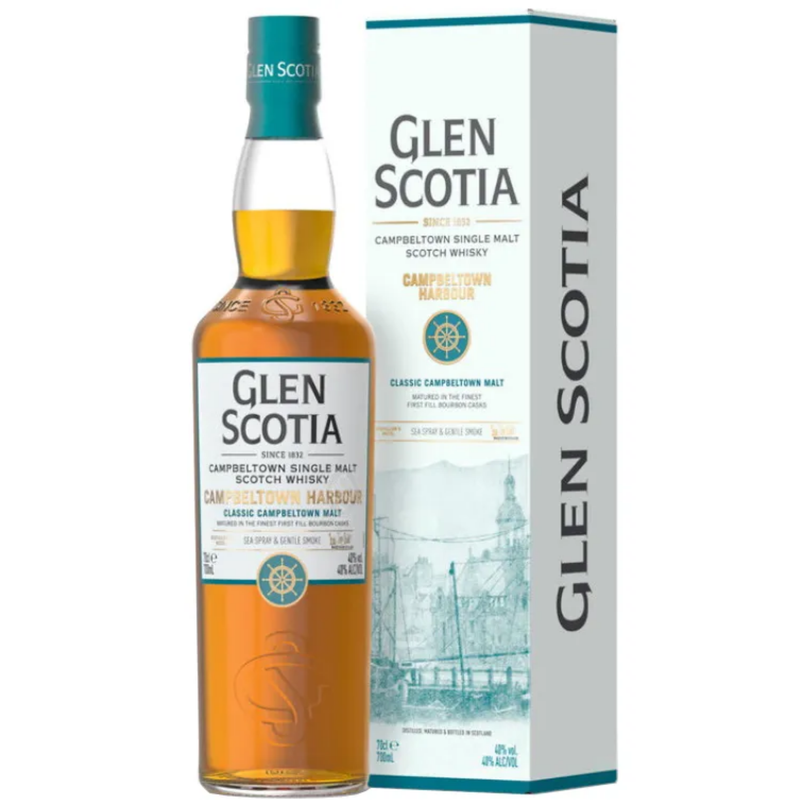 GLEN SCOTIA CAMPELTOWN HARBOUR SINGLE MALT SCOTCH WHISKY 700ML