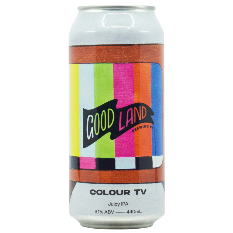 GOOD LAND BREWING CO COLOUR TV JUICY IPA CAN 440ML