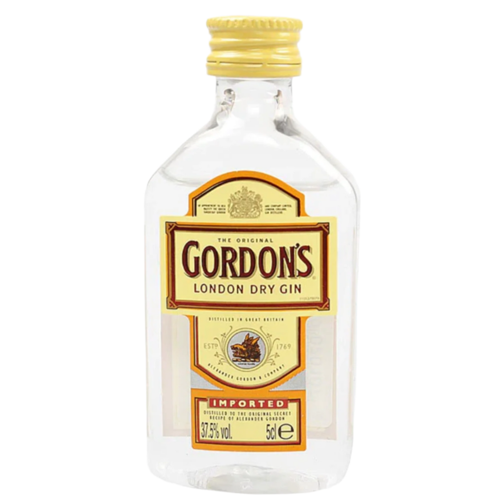 GORDONS LONDON DRY GIN 50ML