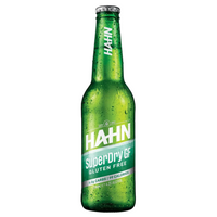 HAHN SUPER DRY GLUTEN FREE BOTTLE 330ML