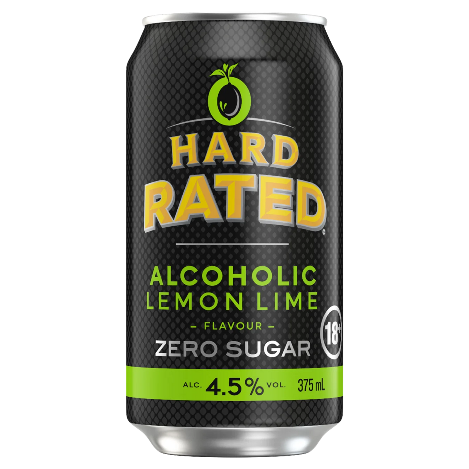 HARD RATED LEMON LIME ZERO SUGAR CAN 375ML