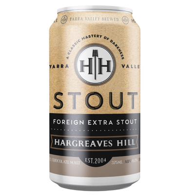HARGREAVES HILL STOUT FOREIGN EXTRA STOUT CAN 375ML