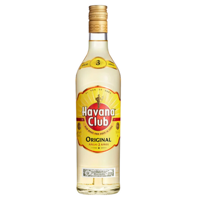HAVANA CLUB ANEJO 3 ANOS BLANCO WHITE RUM 700ML