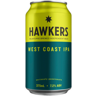 HAWKERS DOUBLE WEST COAST IPA CAN 375ML