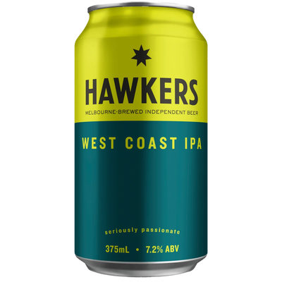 HAWKERS DOUBLE WEST COAST IPA CAN 375ML