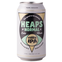 HEAPS NORMAL THIRD IPA CAN 375ML