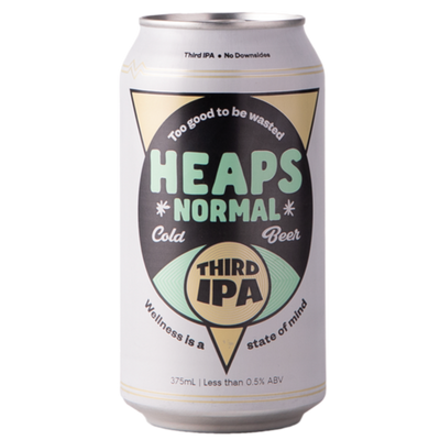 HEAPS NORMAL THIRD IPA CAN 375ML